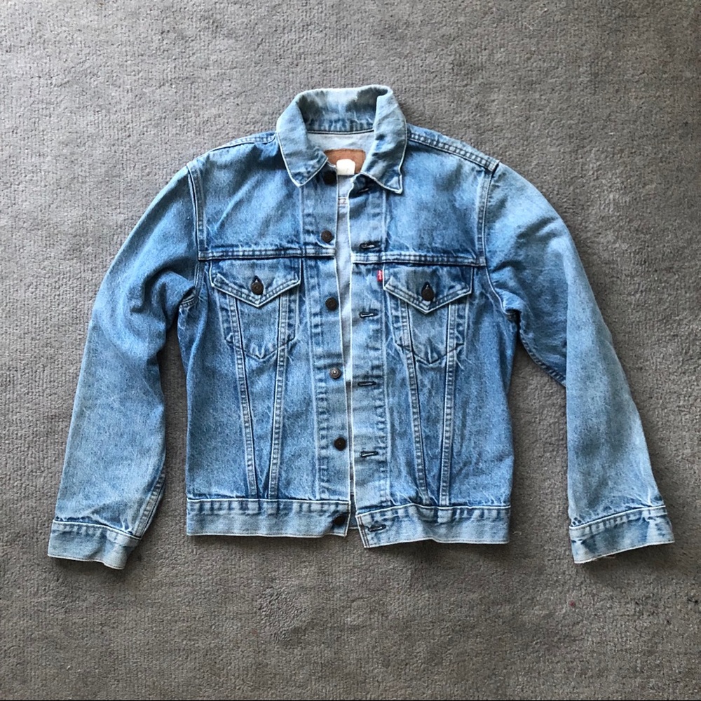 Levi’s vintage 1970s denim trucker jacket US made